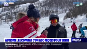 Journée mondiale de sensibilisation à l'autisme: le combat d'un adolescent niçois pour skier