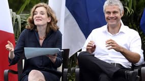 Laurent Wauquiez et NKM, incarnations des deux lignes divergentes au sein de LR.