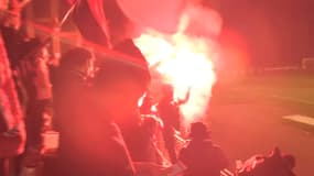La belle ambiance à l'entraînement de Revel, le 04/01/2024
