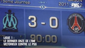 Ligue 1 : Le dernier onze de l'OM victorieux contre le PSG