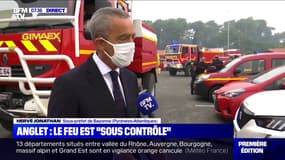 Hervé Jonathan (sous-préfet de Bayonne): "Il n'y a pas de victimes, 15 personnes ont été hospitalisées et une centaine ont été évacuées"