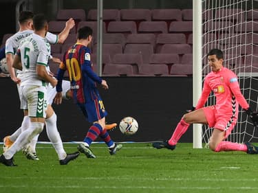 Lionel Messi face à Elche