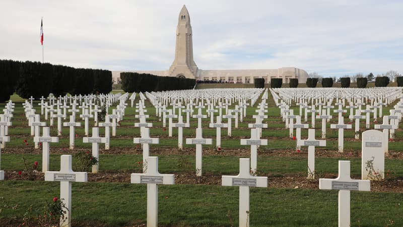 L'Ossuaire et le cimetière de Douaumont, près de Verdun (photo d'illustration).