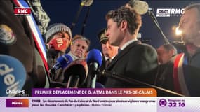 Premier déplacement de Gabriel Attal dans le Pas-de-Calais