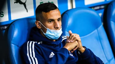 Mehdi ZERKANE lors de Marseille-Bordeaux le 15/08/2021