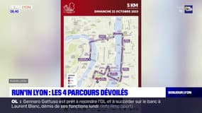 Run'in Lyon: les quatre parcours dévoilés