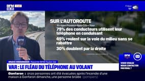 Var: le fléau du téléphone au volant