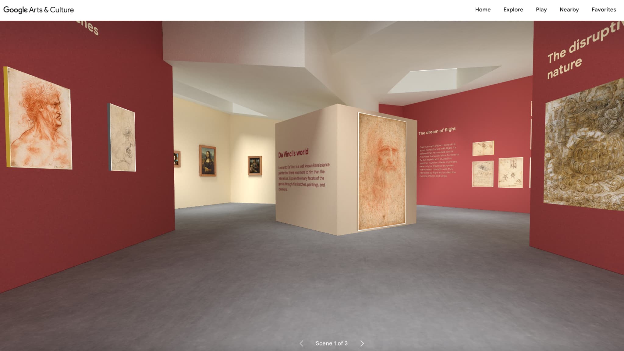 "Inside a Genius mind" se visite comme un musée interactif