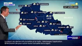Nord-Pas-de-Calais weather: showers and thunderstorms this Monday, still 28°C in Lille and 24°C in Calais