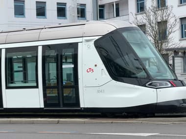 Un tramway de la CTS.