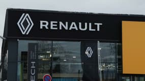 Un garage Renault.