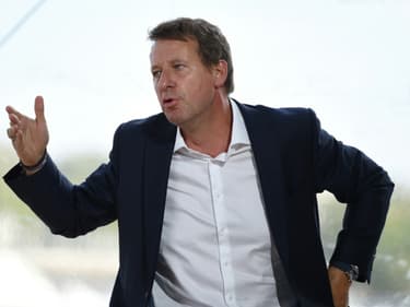 Le député européen EELV Yannick Jadot, lors des journées d'été du Medef à l'hippodrome de Longchamp, à Paris, le 27 août 2020