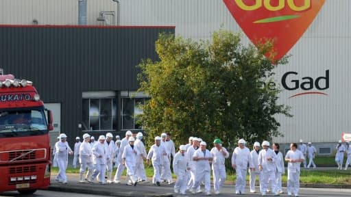 L'abattoir Gad de Josselin est menacé de liquidation.