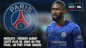 Mercato : Rüdiger aurait coûté plus de 10M€ au PSG pour... un prêt d'une saison