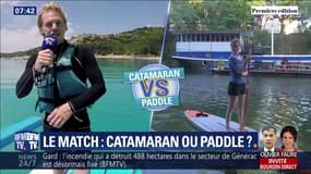 Les Matchs de l’été: Catamaran VS Paddle