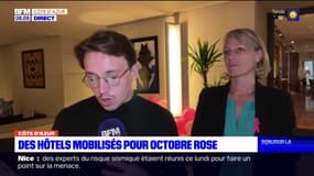 Côte d'Azur: des hôtels mobilisés pour Octobre Rose