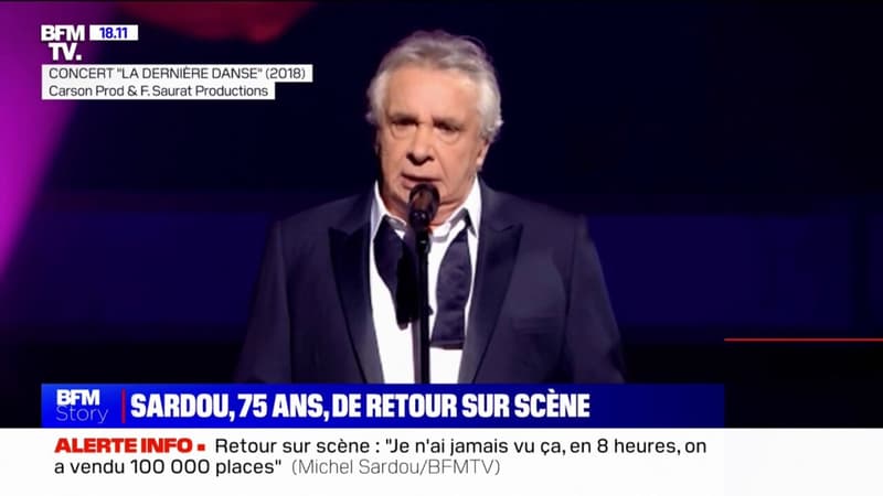 Michel Sardou: "Je veux surprendre les spectateurs avec ce qu'ils connaissent déjà"