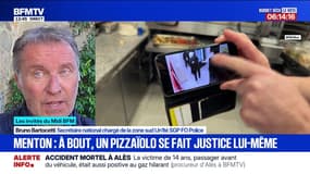 Pizzaïolo cambriolé à Menton: "Ça prouve qu'on n'a pas les moyens pour travailler, que la justice n'a pas les moyens pour suivre", affirme Bruno Bartocetti (FO Police)