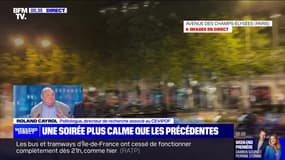 La situation se calme sur les Champs Élysées - 01/07