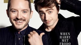 Elijah Wood et Daniel Radcliffe sur la couverture d'"Empire"