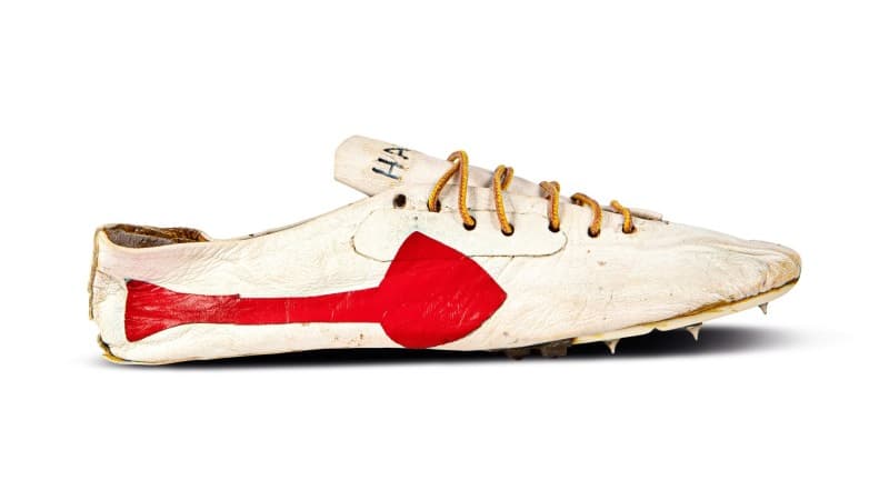 Ces baskets sont considérées comme un prototype des Nike, fabriqué dans les années 60 par le co-fondateur de la marque, Bill Bowerman.