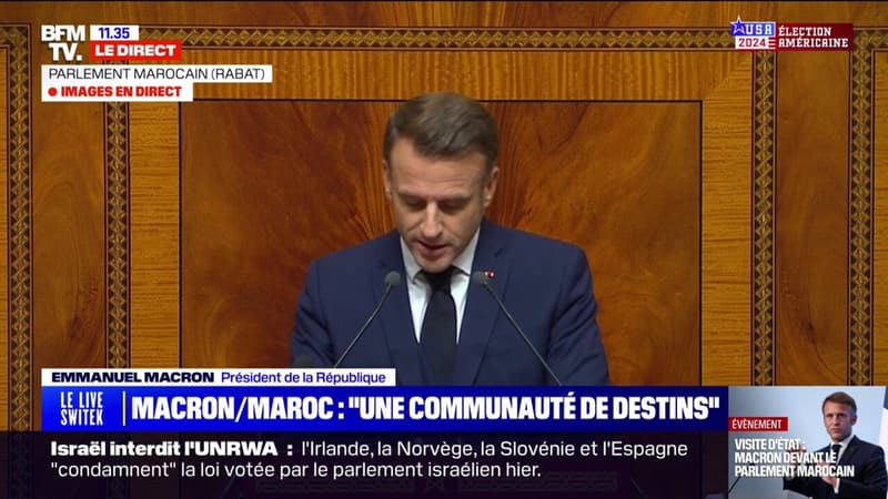 Emmanuel Macron assure que la France est 