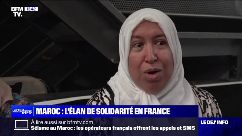 Séisme au Maroc: l'élan de solidarité en France