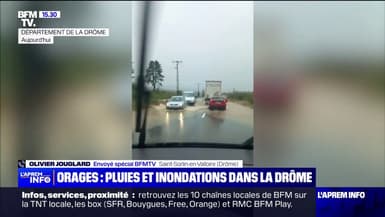 Orages: "La situation est meilleure en terme de précipitations" sur l'Ardèche et la Drôme selon Alix Roumagnac, météorologue à Predict Services  