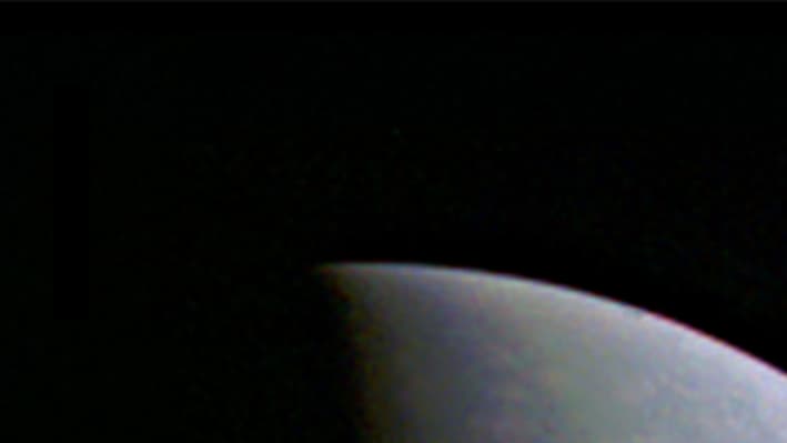 La sonde Juno a pu prendre cette photo du pôle nord de Jupiter le 27 août 2016, alors qu'elle se trouvait à 703,000 kilomètres de distance. La sonde Juno a pu prendre cette photo du pôle nord de Jupiter le 27 août 2016, alors qu'elle se trouvait à 703,000 kilomètres de distance.