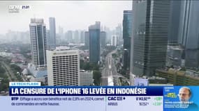 Le Tech Flash : La censure de l'iPhone 16 levée en Indonésie, par Léa Benaim - 26/02