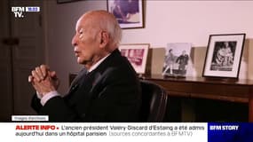 L'ancien président Valéry Giscard d'Estaing a été admis ce lundi dans un hôpital parisien
