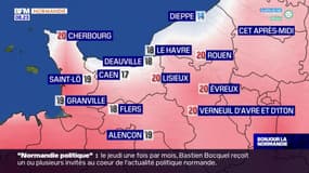 Météo Normandie: un beau soleil malgré quelques nuages, 20°C à Rouen, Lisieux et Cherbourg-en-Cotentin