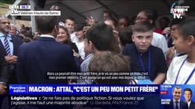 "C'est un peu mon petit frère": comment interpréter les mots d'Emmanuel Macron à l'égard de Gabriel Attal