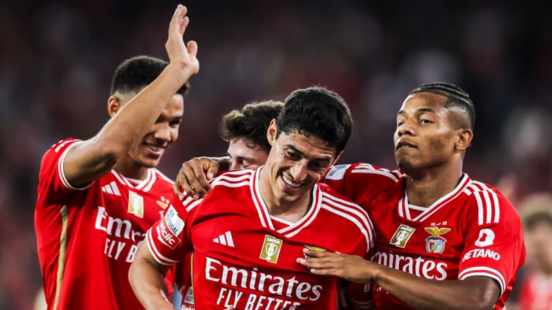 Célébration Benfica