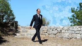Après trois ans à la tête de l'Etat, François Hollande a visité près de 65% des départements que compte la France.