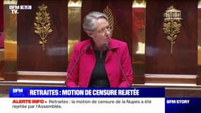 Retraites: la motion de censure de la NUPES rejetée par l'Assemblée nationale