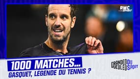 Tennis : 1000 matches, 16 titres mais aucun majeur... Gasquet, légende du tennis mondial ?