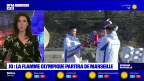 JO 2024: la flamme olympique partira de Marseille