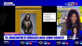 Paris: une séance de dédicaces organisée avec Lenny Kravitz à la Fnac Ternes