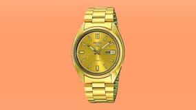 Cette très belle montre Seiko dorée profite d’un prix attractif chez ce marchand réputé