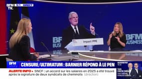 Story 5 : Budget, ce que demande encore Le Pen - 29/11
