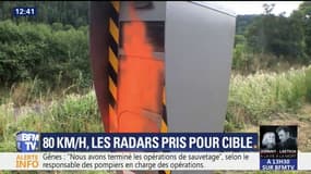 Sur les routes de France, les radars sont les cibles du vandalisme