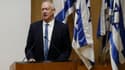 Le ministre israélien de la Défense, Benny Gantz, s'exprime à la Knesset, le parlement israélien, à Jérusalem, le 11 octobre 2021.
