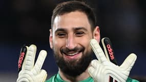 Gianluigi Donnarumma lors de Real Sociedad-PSG, le 5 mars 2024