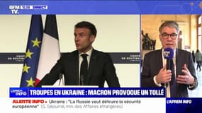 Ukraine: "Nous devons maintenir notre soutien dans la durée", répond Stéphane Séjourné, ministre des Affaires étrangères
