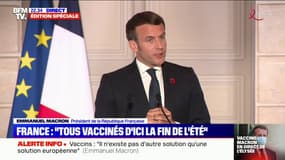 Emmanuel Macron: "L'Europe n'est pas un continent égoïste"