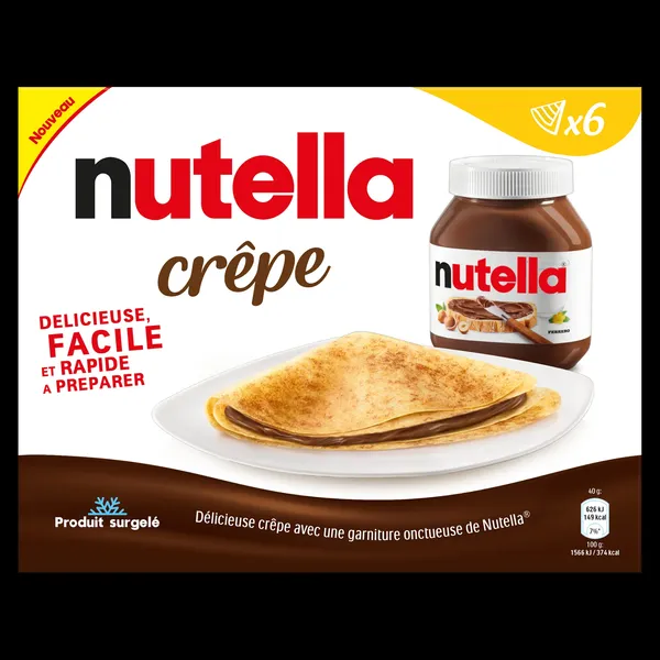 Crêpes au Nutella