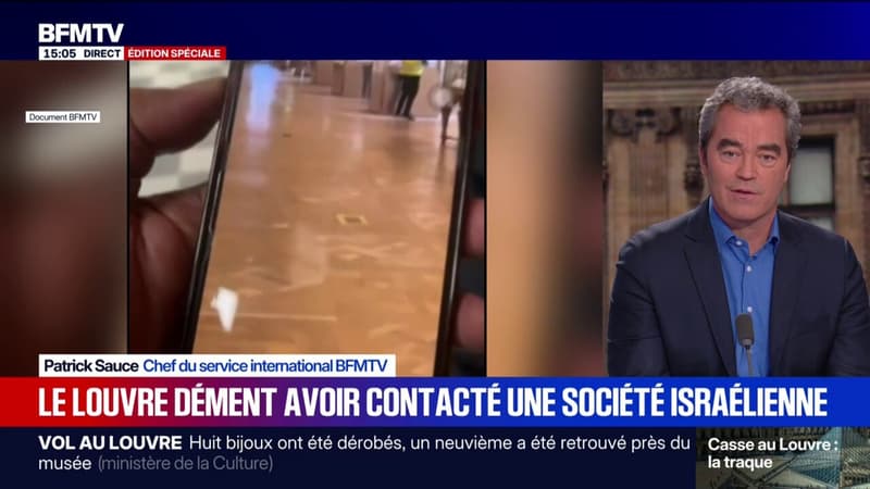 Le musée du Louvre dément avoir contacté une société de renseignement israélienne pour enquêter sur le cambriolage