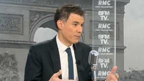Olivier Faure lundi matin sur BFMTV.