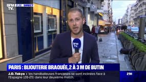 Paris: une bijouterie braquée par un homme, le butin estimé entre deux et trois millions d'euros